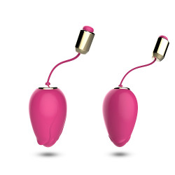 Віброяйце з дистанційним керуванням Boys of Toys - Mandala Pink, BS5200002