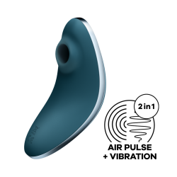 Вакуумный стимулятор клитора Vulva Lover 1 цвет: синий Satisfyer (Германия).