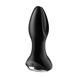 Анальный смарт вибратор Plug 2+ вибрация + имитация риминга цвет: черный Satisfyer (Германия)