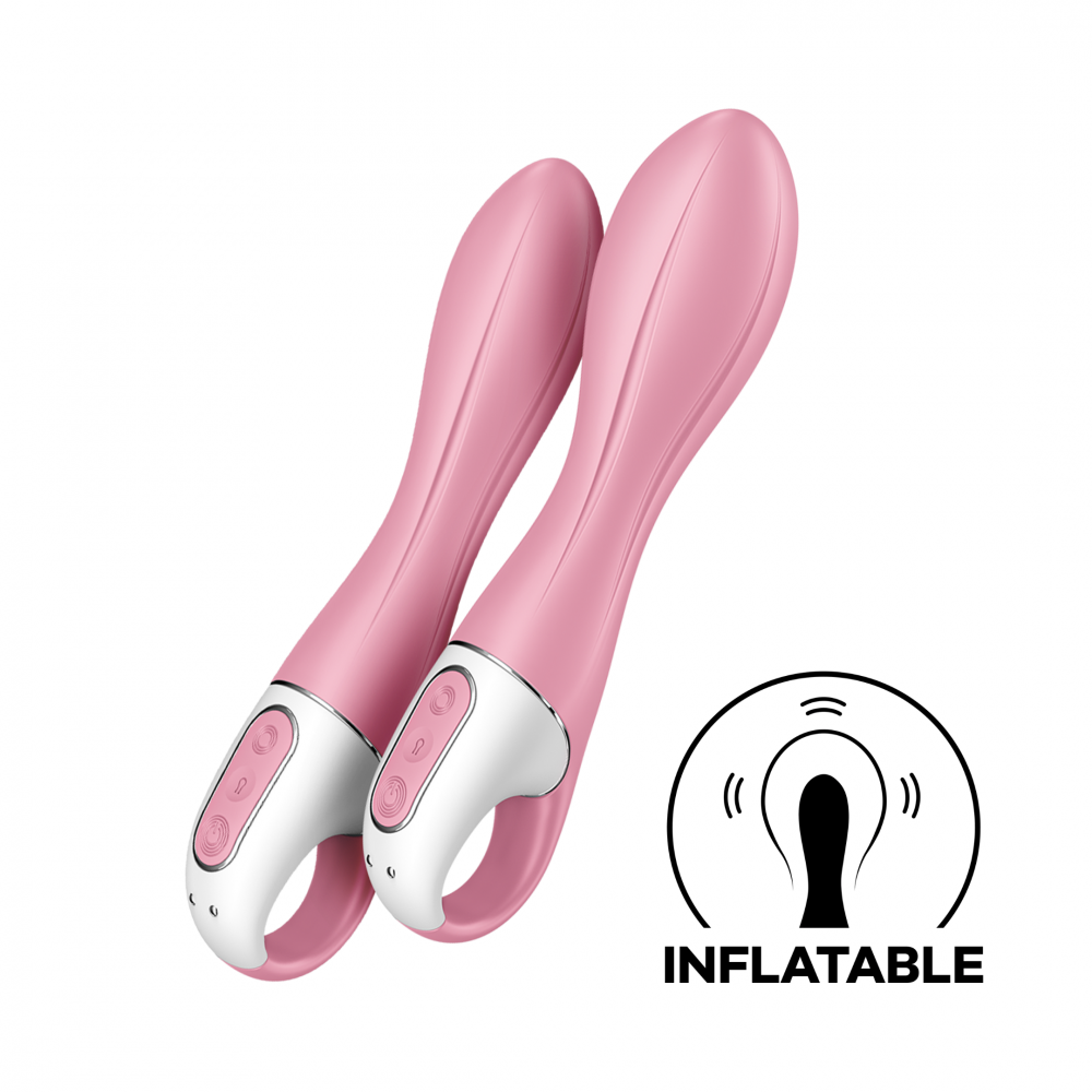 Вибратор - Вибратор для зоны G Air Pump Vibrator 2 цвет: розовый Satisfyer (Германия)