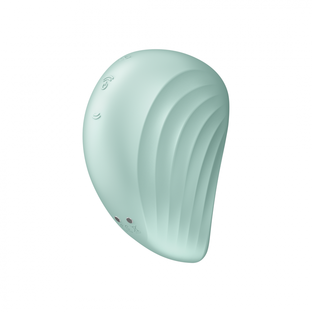 Мастурбатор - Вакуумный стимулятор клитора Pearl Diver цвет: мятный Satisfyer (Германия) 3