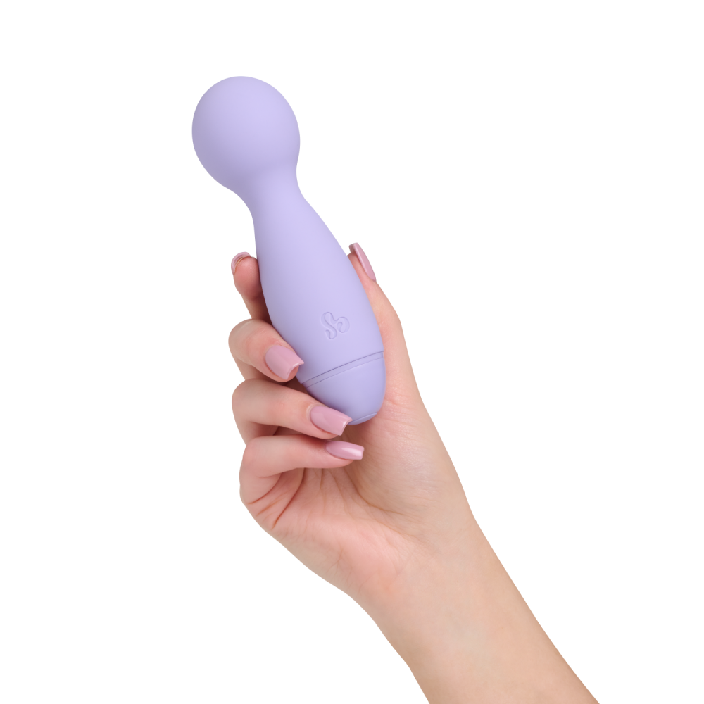 Вибратор - Мини вибратор Pearl Mini Massaging Wand для стимуляции и массажа цвет: голубой So Divine (Великобритания) 3