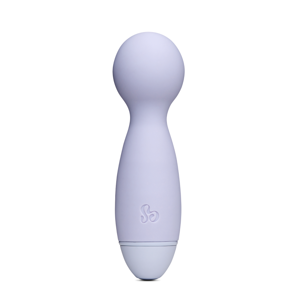 Вибратор - Мини вибратор Pearl Mini Massaging Wand для стимуляции и массажа цвет: голубой So Divine (Великобритания)