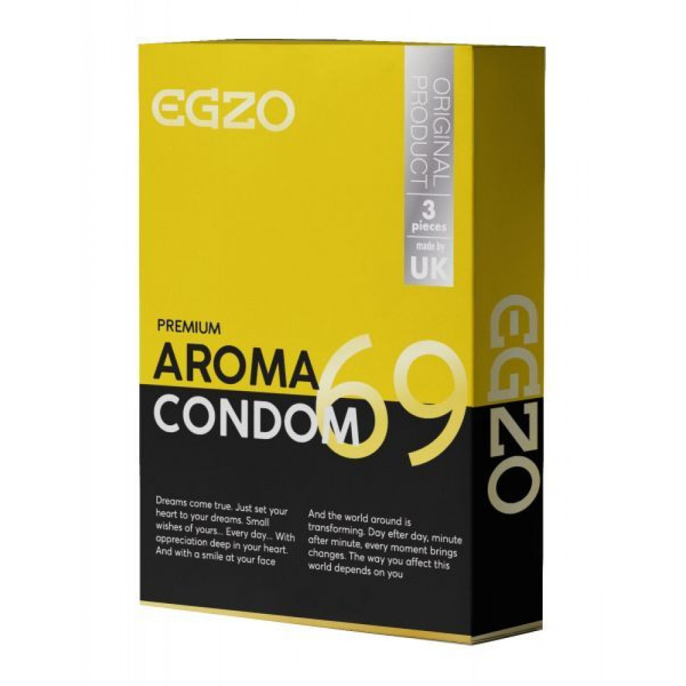Презервативы - Ароматизированные презервативы EGZO 