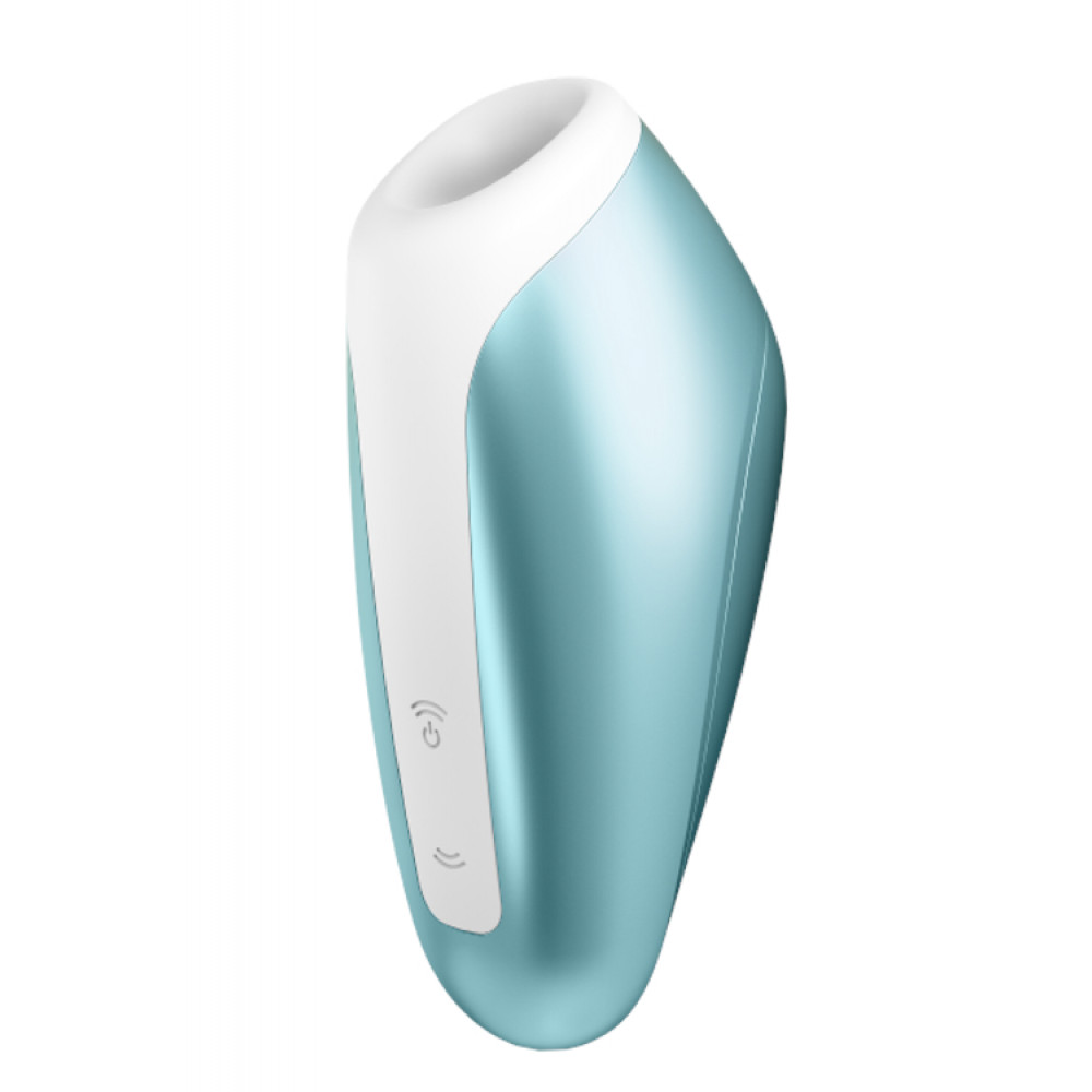 Клиторальный вибратор - T360127 Вакуумный клиторальный стимулятор SATISFYER LOVE BREEZE BLUE