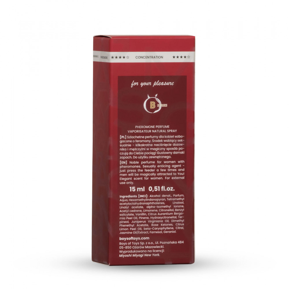 Разное - Духи с феромонами для женщин Miyoshi Miyagi INSTINCT for Women, 15 ml NEW 6