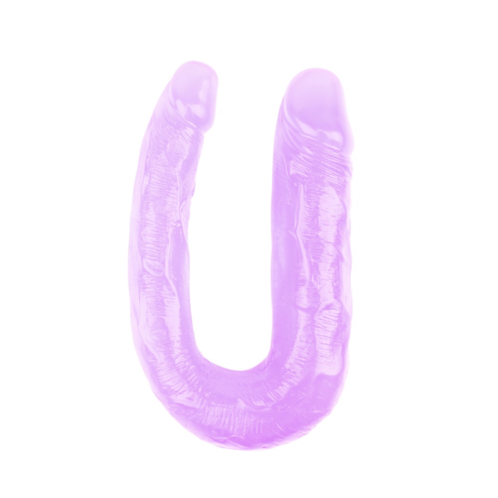 - Фалоімітатор подвійний Chisa Hi-Rubber 13 Inch Dildo, фіолетовий 1