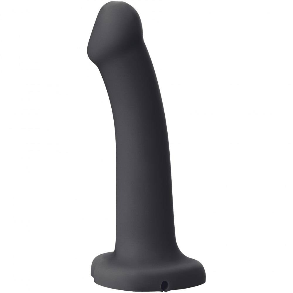 Секс игрушки - Фалоиммитатор с семяизвержением Strap-On-Me, черный, размер L, 19.6 х 3.6 см 6
