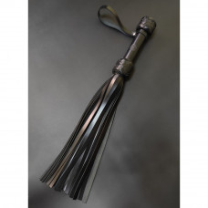 Флогер модель Flog3-35 хвостів Black (Шкіра) N