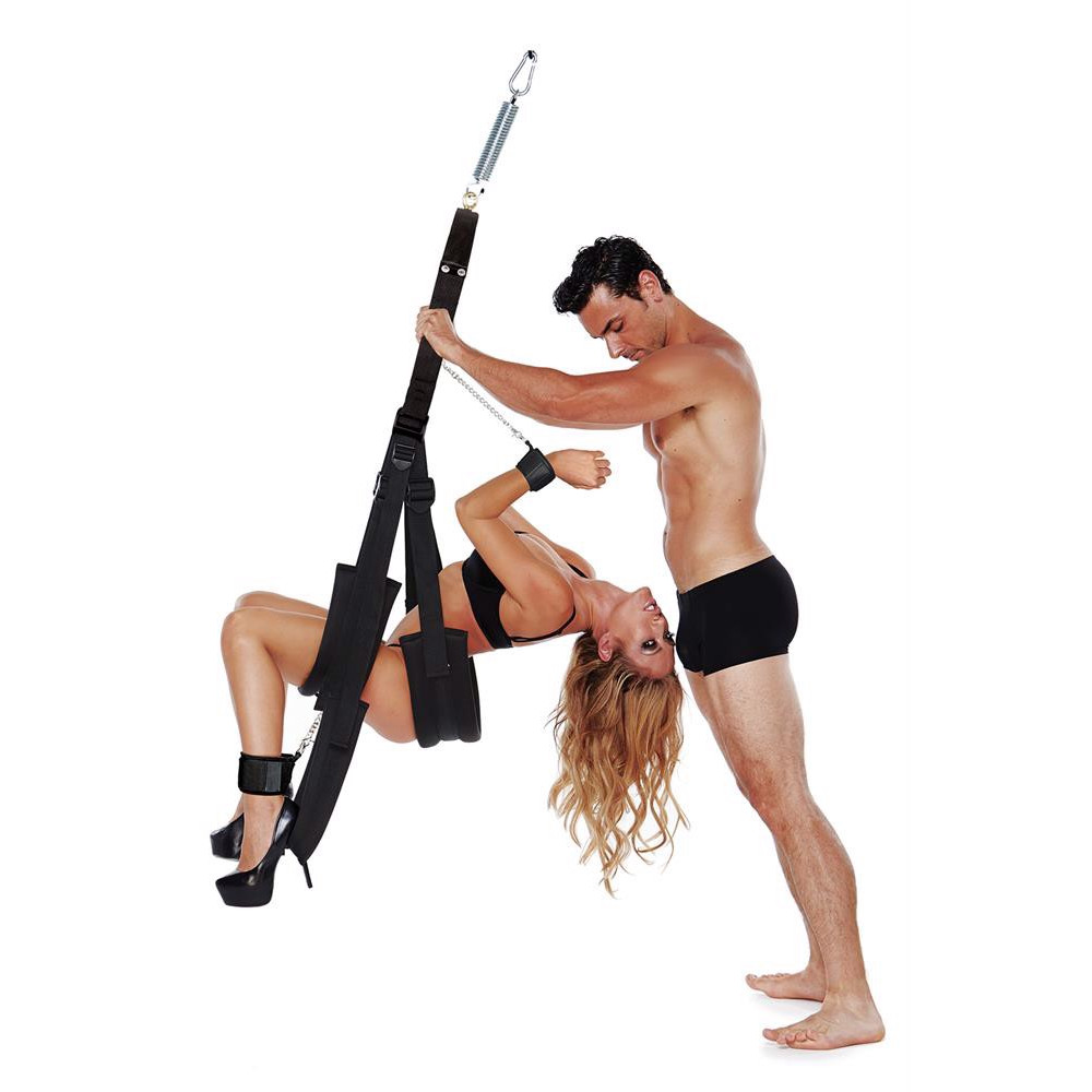 Різне - Гойдалки для сексу Whipsmart Bondage Pleasure Swing чорні 1