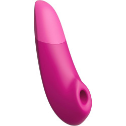 Кліторальний вакуумний стимулятор 2 в 1 Womanizer Enhance з вібрацією, рожевий