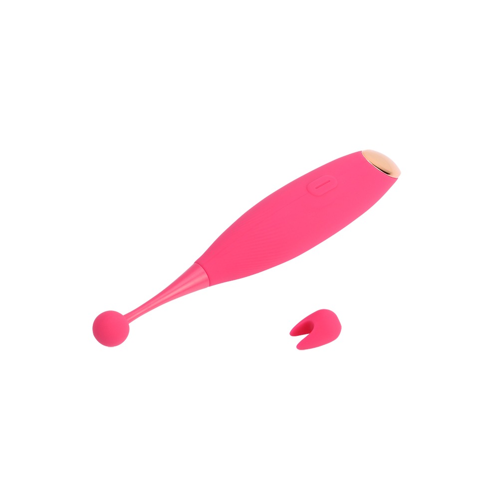 Разное - Клиторальный вибростимулятор с насадками Chisa Joy Jumper Frisson, розовый 4