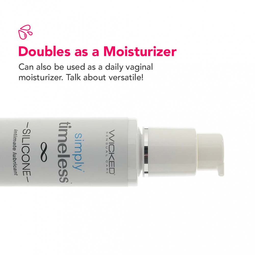 Разное - Лубрикант увлажняющий Wicked Sensual Care (Simply Timeless) на силиконовой основе, 120 мл 6