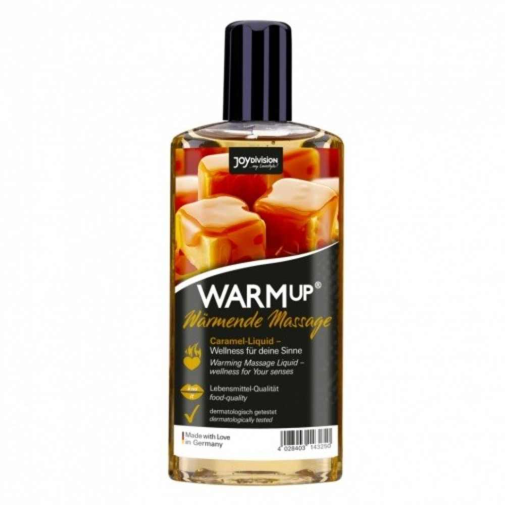 - Масло для массажа согревающее и съедобное WARMup Caramel 150ml 1