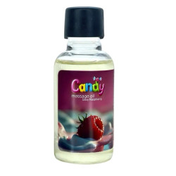 Массажное масло Candy Massage Oil Sexy Raspberry з ароматом малины, 50 мл