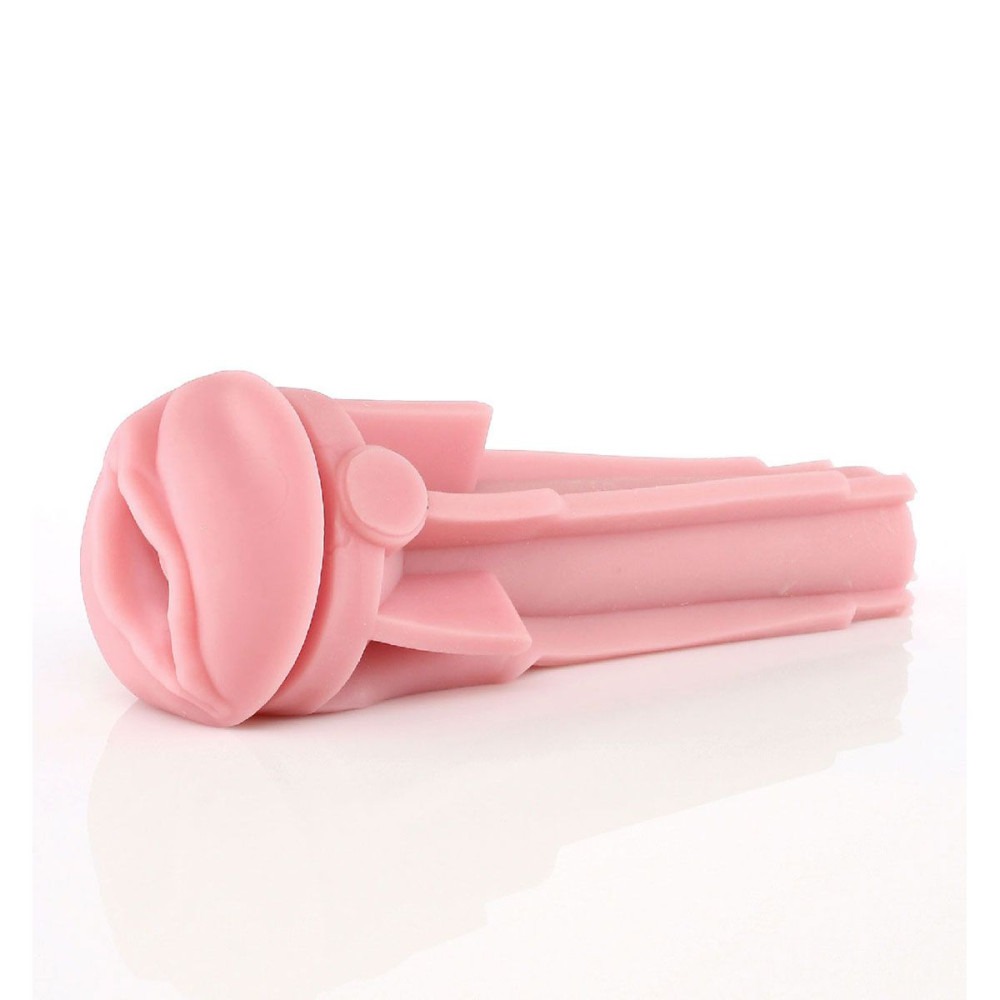 Секс игрушки - Мастурбатор вагина в колбе Fleshlight Pink Lady Stamina Training Unit, киберкожа, рельефный 3