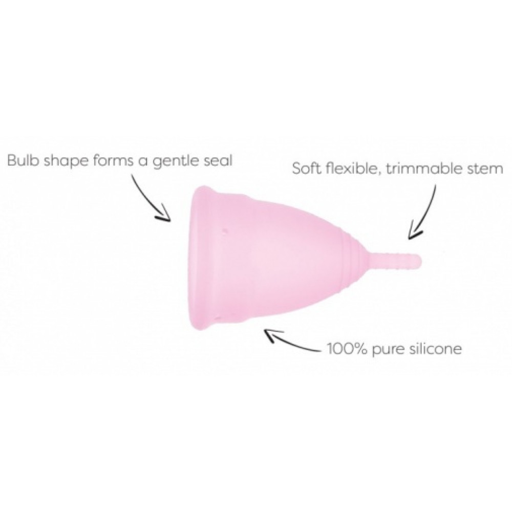 Секс игрушки - Менструальные чаши Mae B Menstrual Cups Size S - Pink 2
