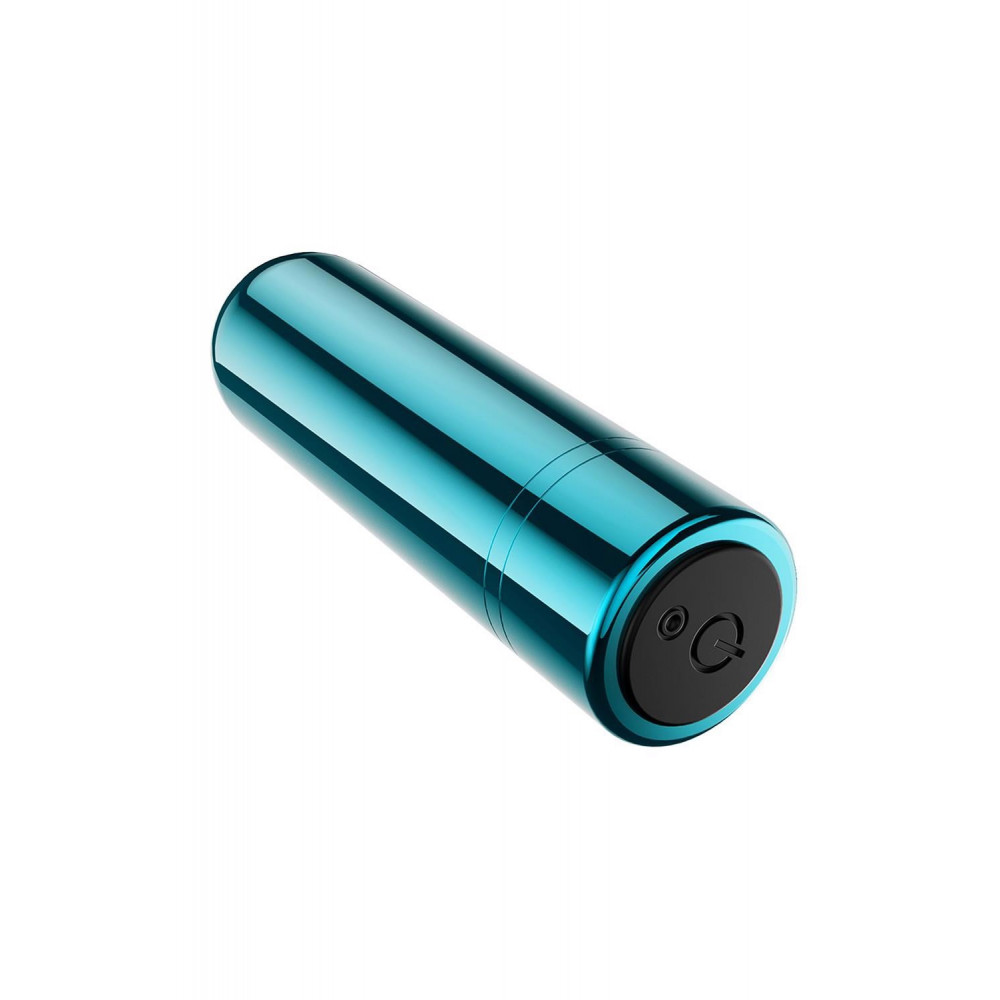 Разное - Перезаряжаемая вибрирующая пуля Blush Kool Vibes Mini голубая 2