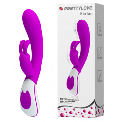 Перезаряджаючий вібратор PRETTY LOVE - Harlan, BI-014232-1