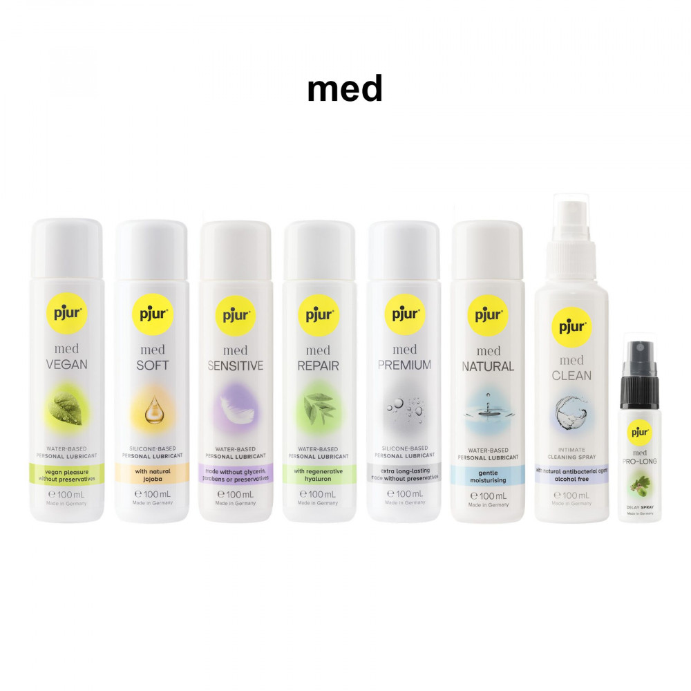 Пролонгаторы и смазки - Спрей-пролонгатор pjur med Pro-long Spray 20 мл, с экстрактом дубовой коры и пантенолом 14