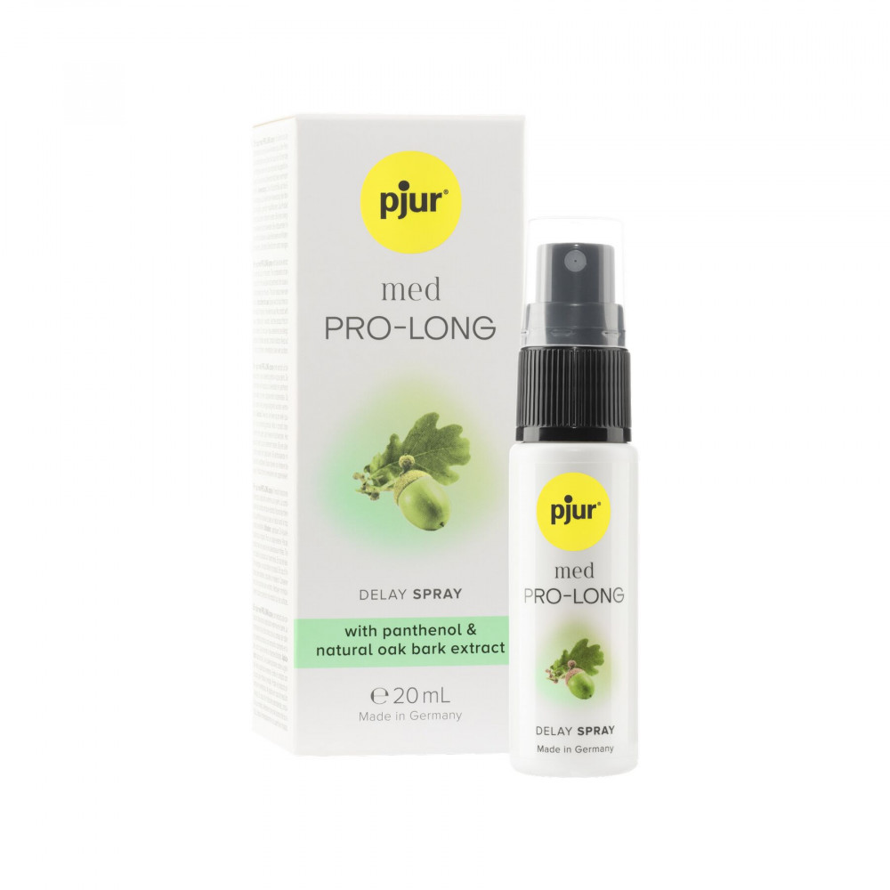 Пролонгаторы и смазки - Спрей-пролонгатор pjur med Pro-long Spray 20 мл, с экстрактом дубовой коры и пантенолом 13