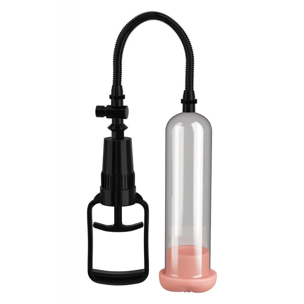 Помпы - Помпа вакуумная Pipedream Pump Worx Beginner's Pussy прозрачная, 48.5 см 1