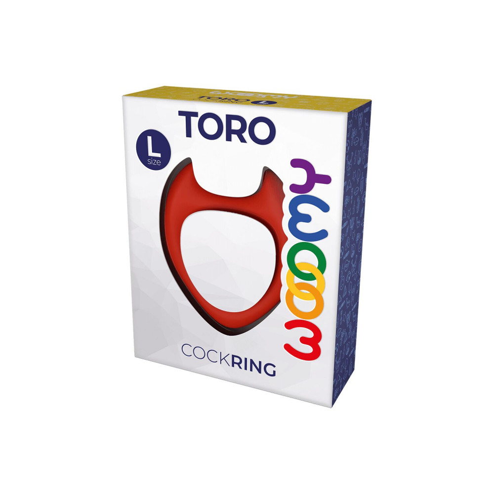 Эрекционное кольцо - Эрекционное кольцо Wooomy Toro L Red 2
