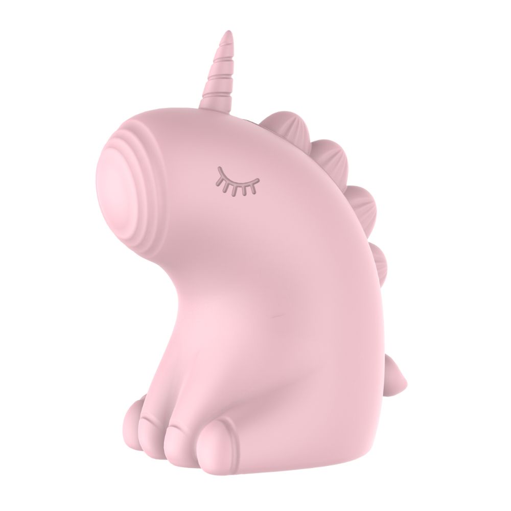 Різне - Стимулятор клітора з пульсацією UNIVIBE Єдиноріг, 5 режимів, рожевий 7