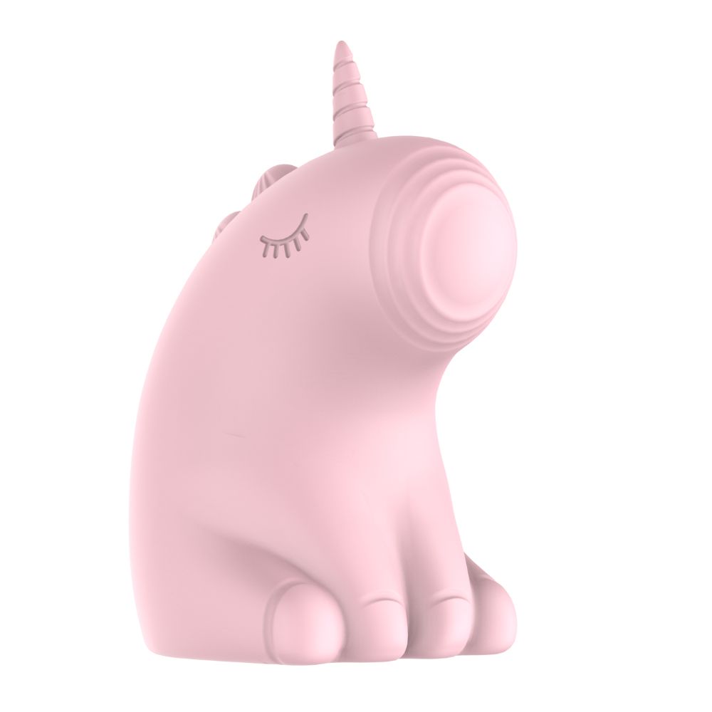 Різне - Стимулятор клітора з пульсацією UNIVIBE Єдиноріг, 5 режимів, рожевий 2