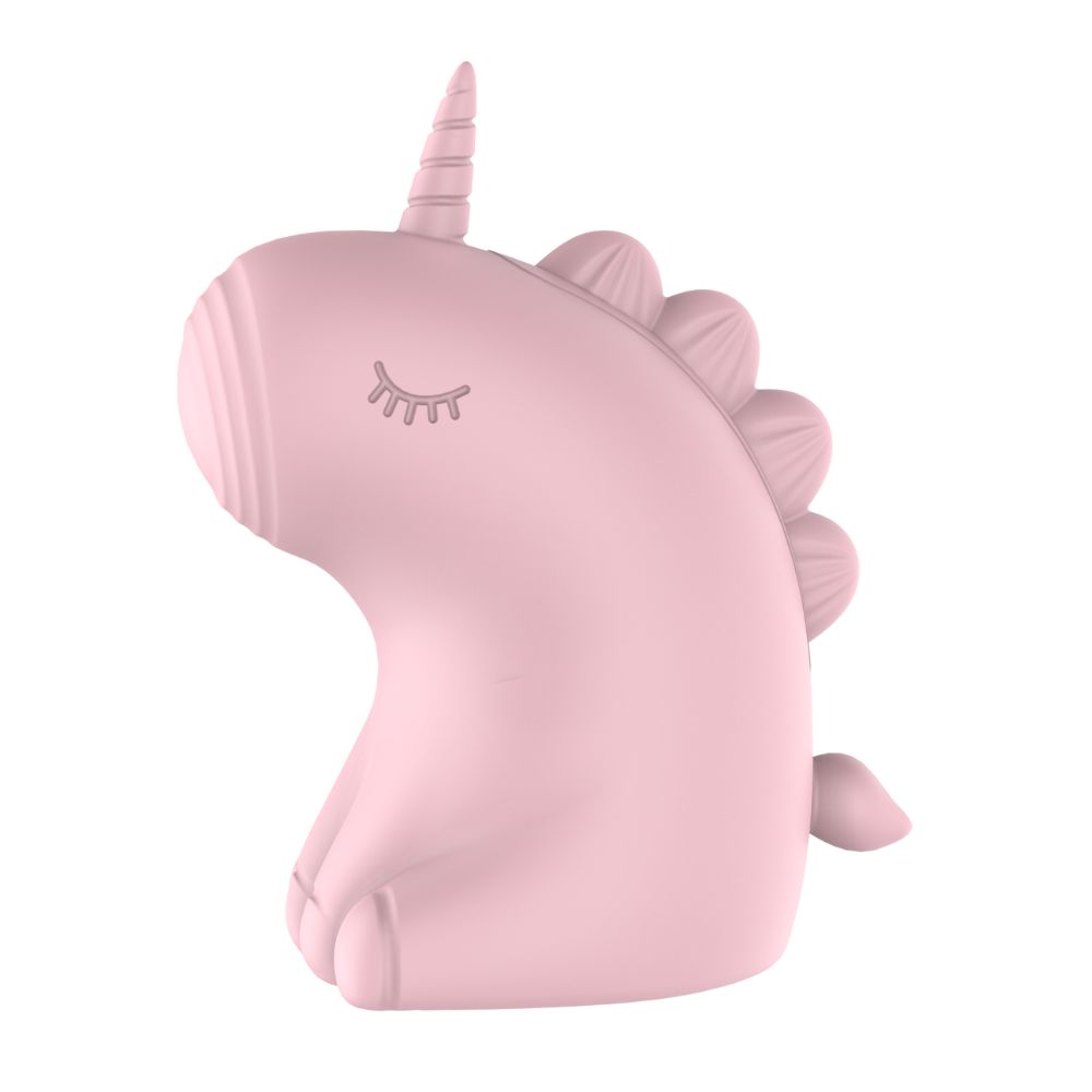 Різне - Стимулятор клітора з пульсацією UNIVIBE Єдиноріг, 5 режимів, рожевий 6