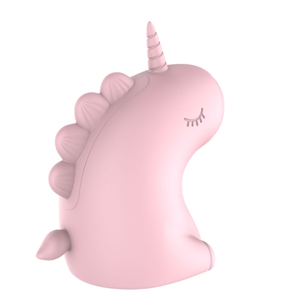 Різне - Стимулятор клітора з пульсацією UNIVIBE Єдиноріг, 5 режимів, рожевий 4