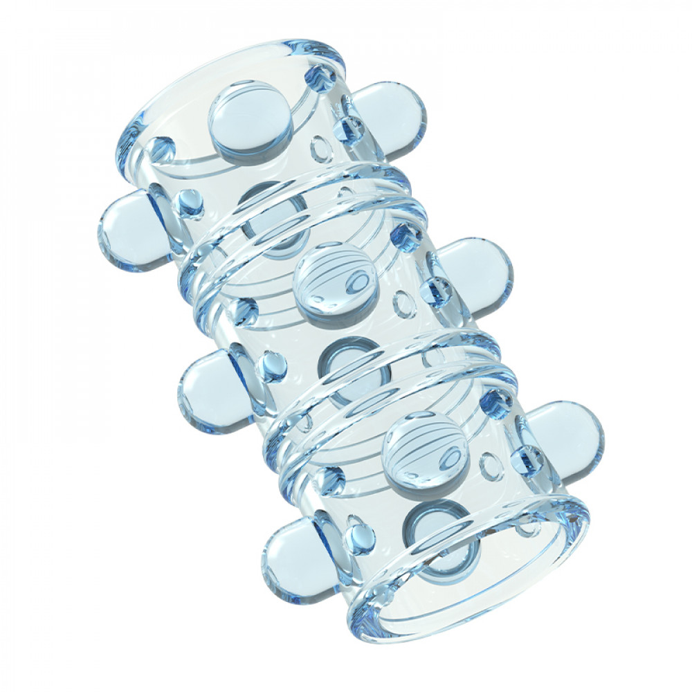 - Стимулююча насадка Meleon - Beaded Rings (Assorted Colors), PS-35 2