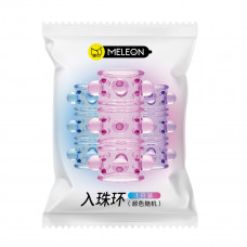 Стимулююча насадка Meleon - Beaded Rings (Assorted Colors), PS-35