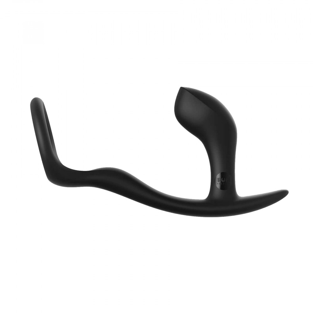 Анальные игрушки - Анальная пробка с эрекционным кольцом Fun Factory BOOTIE RING slate 2