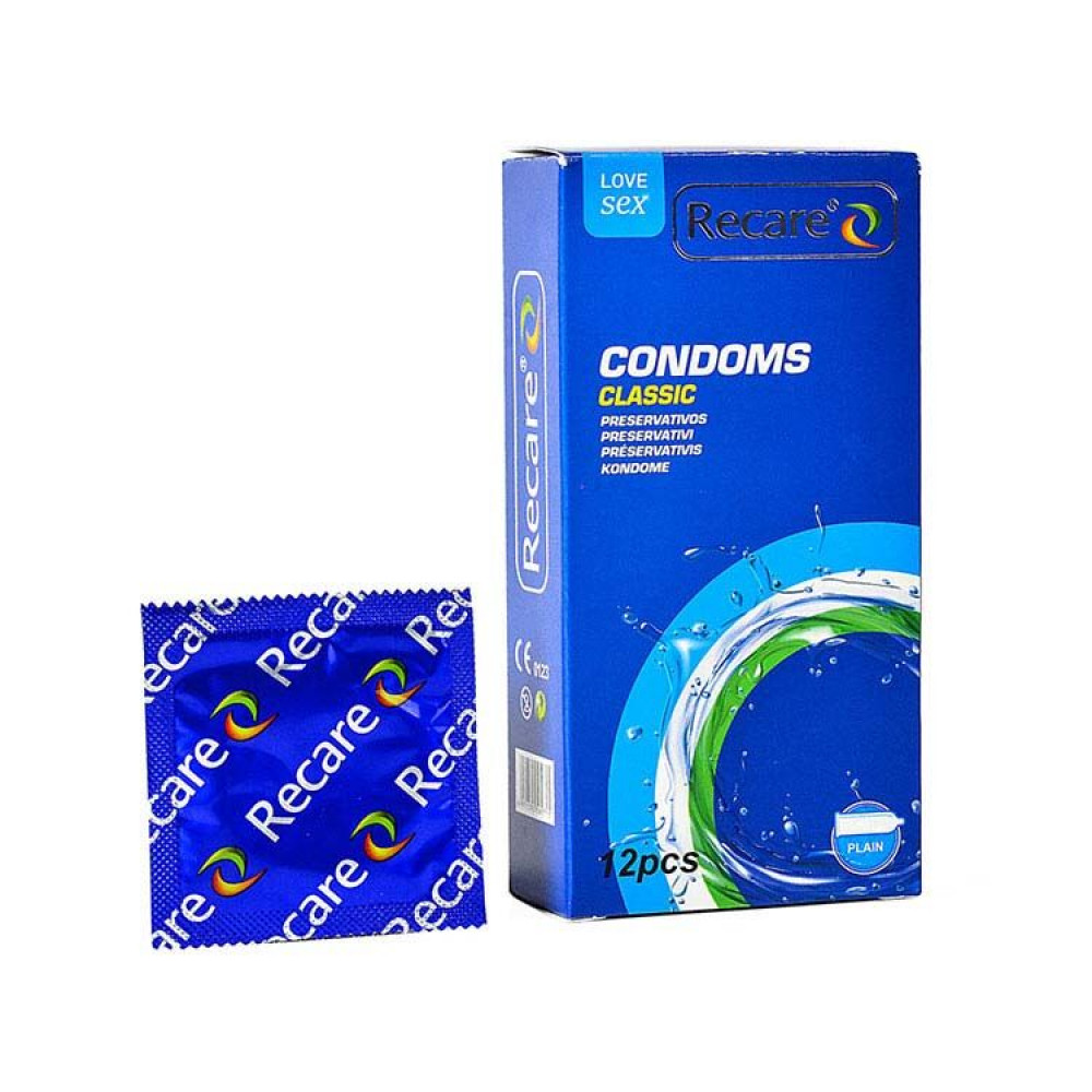 Презервативы - Презервативы Recare Classic Condoms 12 шт, классические