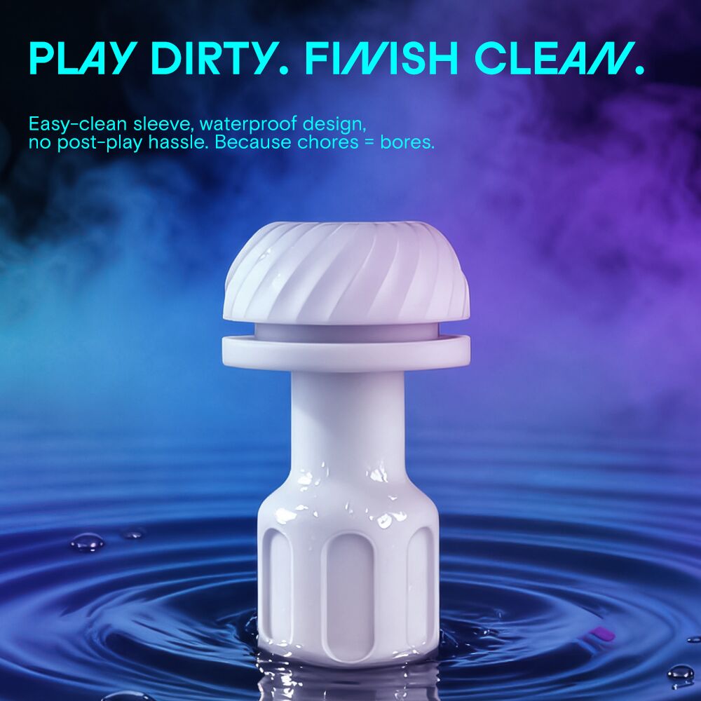 Мастурбаторы с вибрацией - Смарт-мастурбатор Kaotik Labs The Cocoon, режим edging, пульсации, подогрев до 42 °C 3