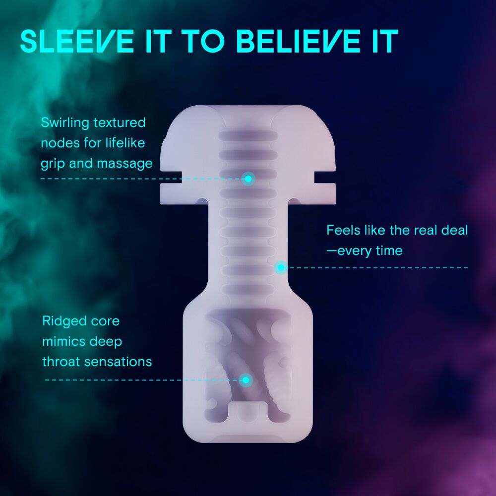 Мастурбаторы с вибрацией - Смарт-мастурбатор Kaotik Labs The Cocoon, режим edging, пульсации, подогрев до 42 °C 1