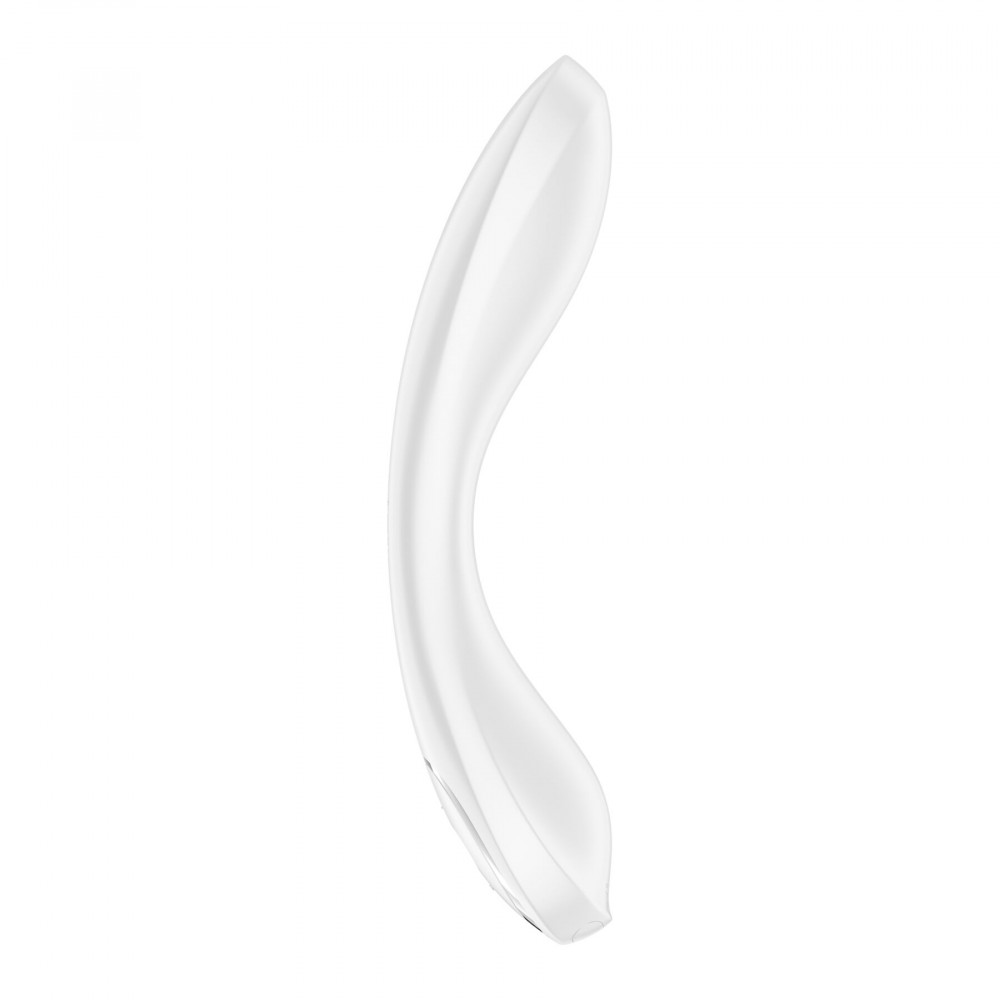 Стимулятор точки G - Вібратор Satisfyer G-Spot Wave 2 White, імітує доторкання пальця