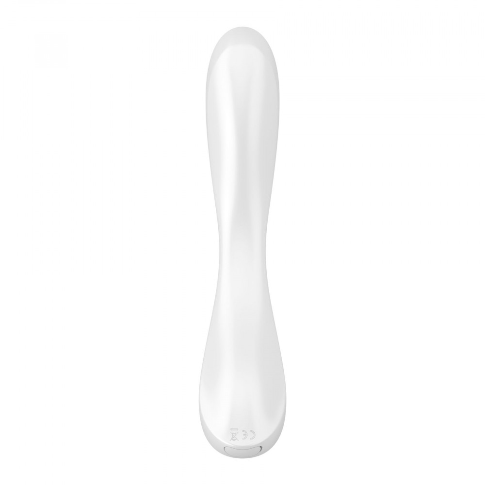 Стимулятор точки G - Вібратор Satisfyer G-Spot Wave 2 White, імітує доторкання пальця 2
