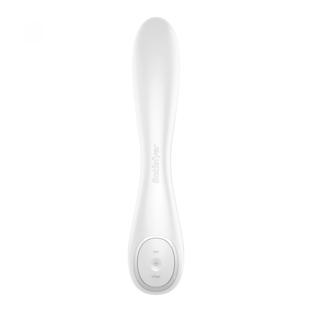 Стимулятор точки G - Вібратор Satisfyer G-Spot Wave 2 White, імітує доторкання пальця 3