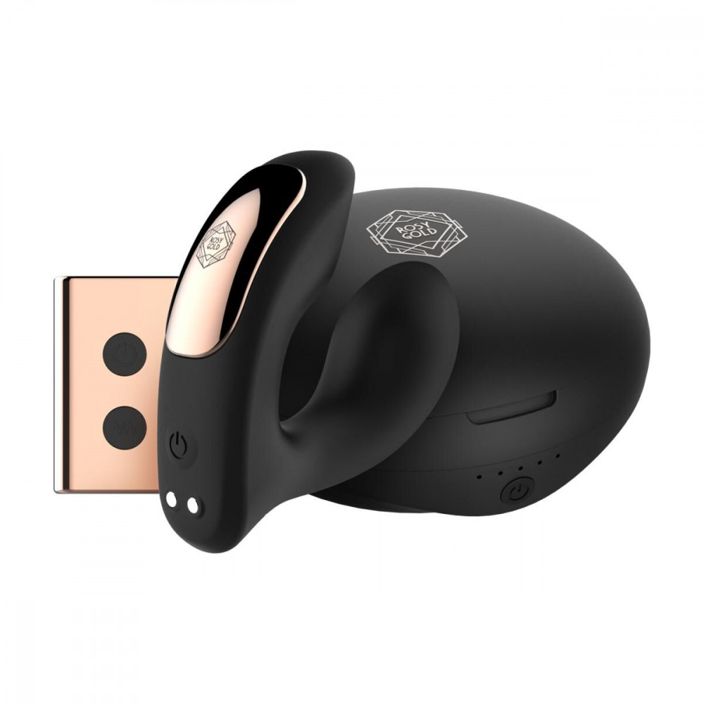 Вібропулі та міні-вібратори - Вібратор у трусики Rosy Gold - Remote Control Panty Vibrator