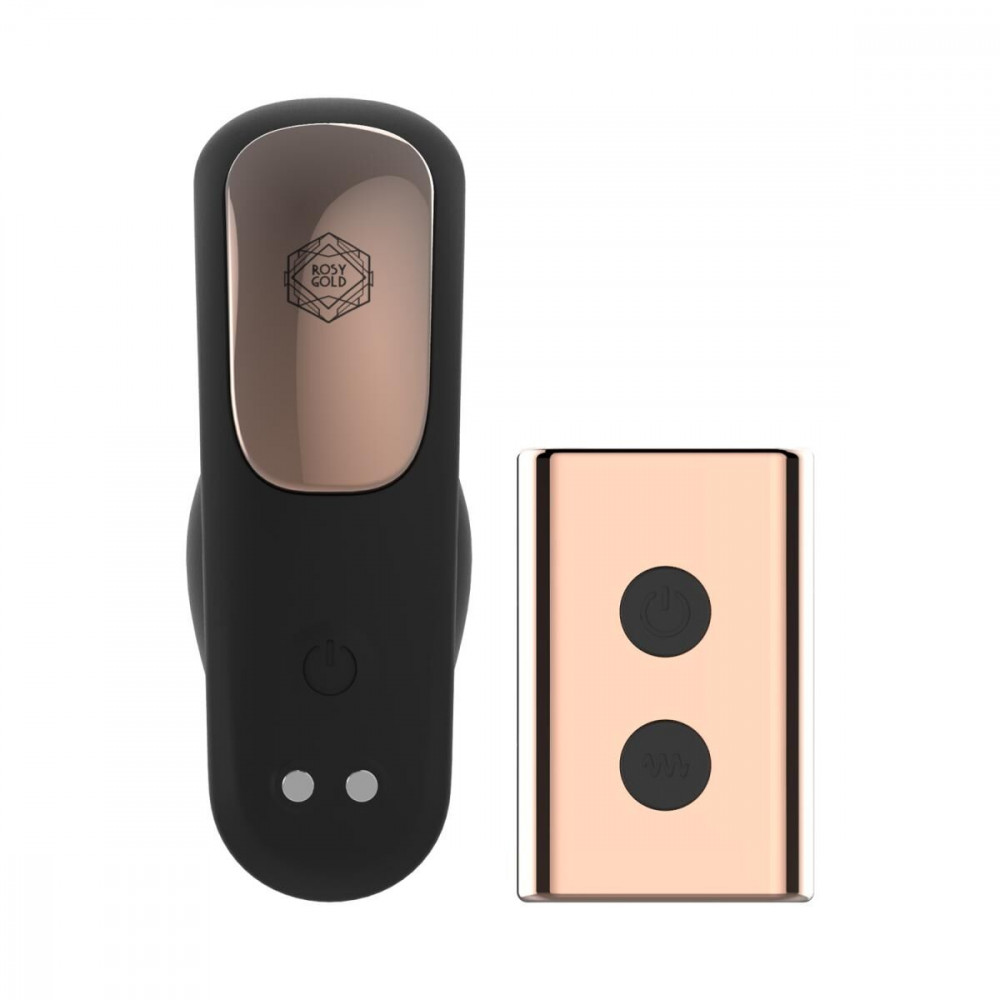 Вібропулі та міні-вібратори - Вібратор у трусики Rosy Gold - Remote Control Panty Vibrator 1