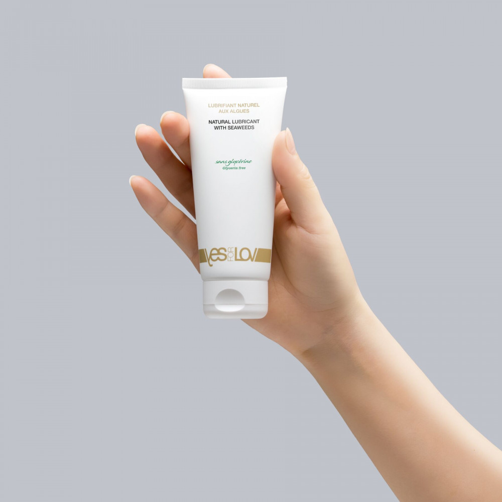 Смазки на водной основе - Смазка на водной основе YESforLOV NATURAL LUBRICANT WITH SEAWEEDS 100 мл 1