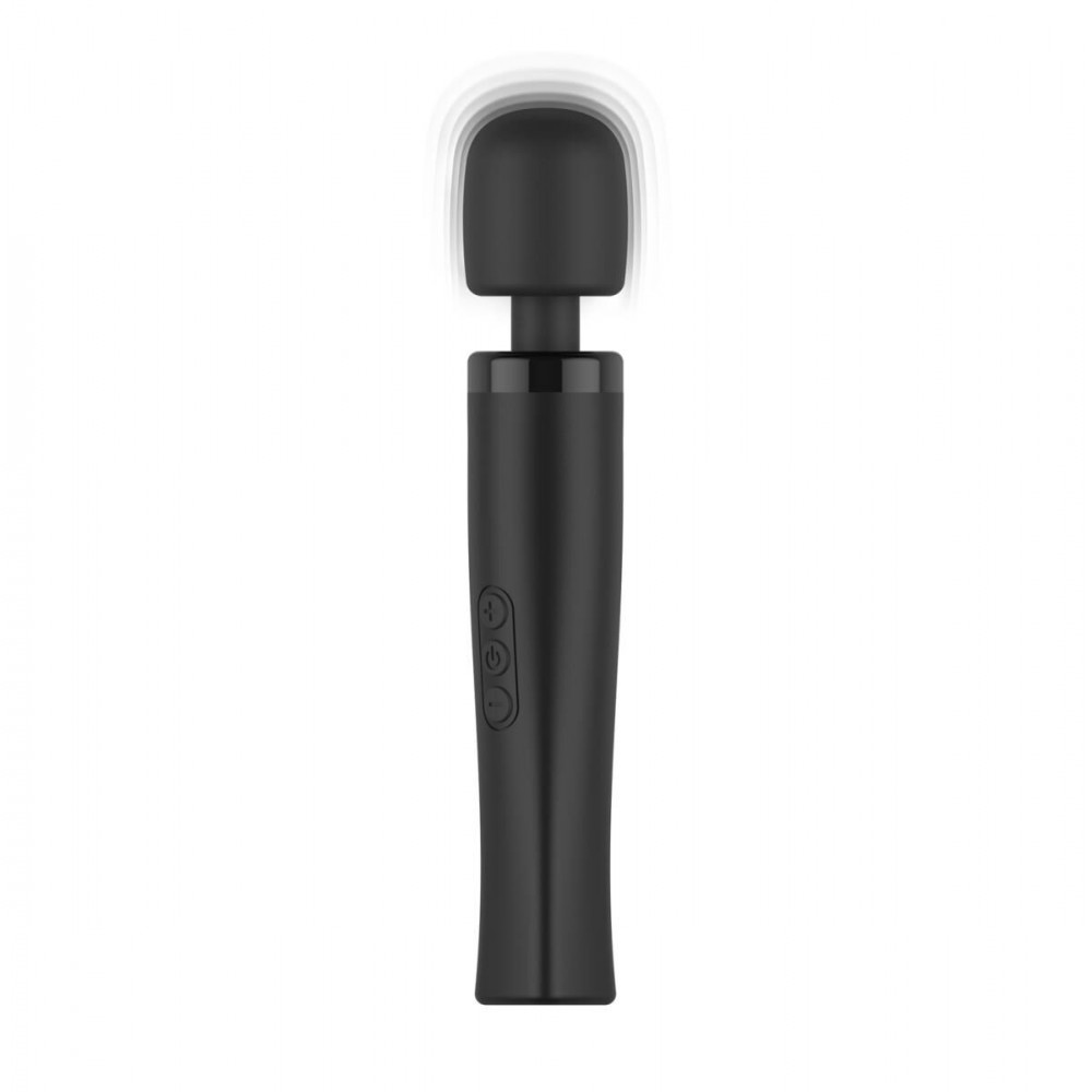 Для LGBTQ+ - Вібромасажер MyMagicWand - Wand Massger Small Black 1