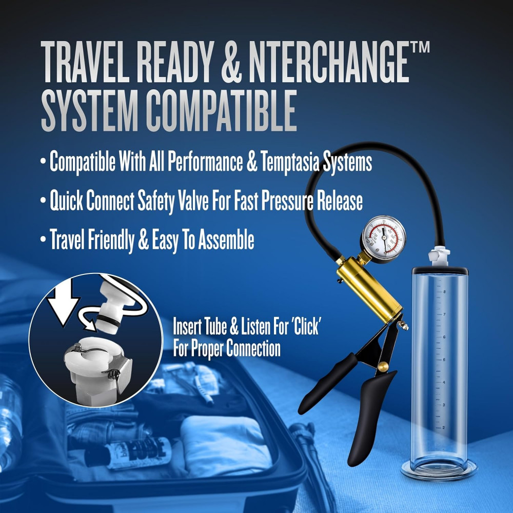 Разное - Вакуумная помпа VX6 VACUUM PENIS PUMP CLEAR 5