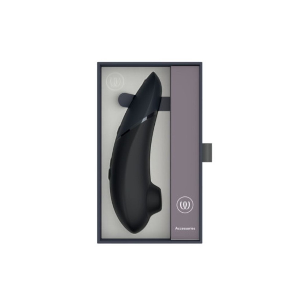 Вакуумний вібратор - Вакуумний кліторальний стимулятор Womanizer Next Black, чорний 13