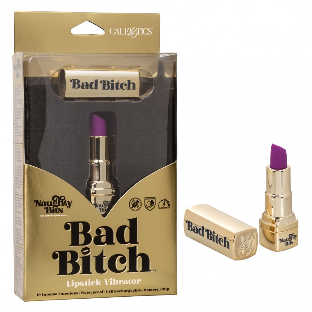 Вибратор - Вибратор помадка Bad Bitch Lipstick Vibrator 1