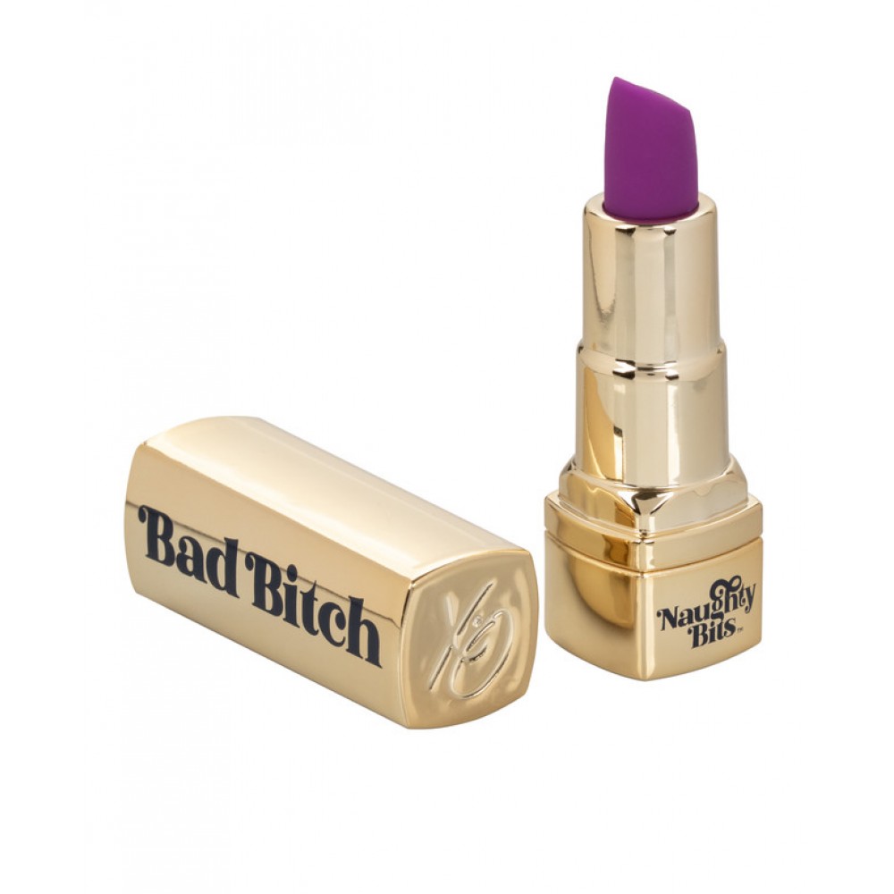 Вибропули и мини-вибраторы - Вибратор помадка Bad Bitch Lipstick Vibrator