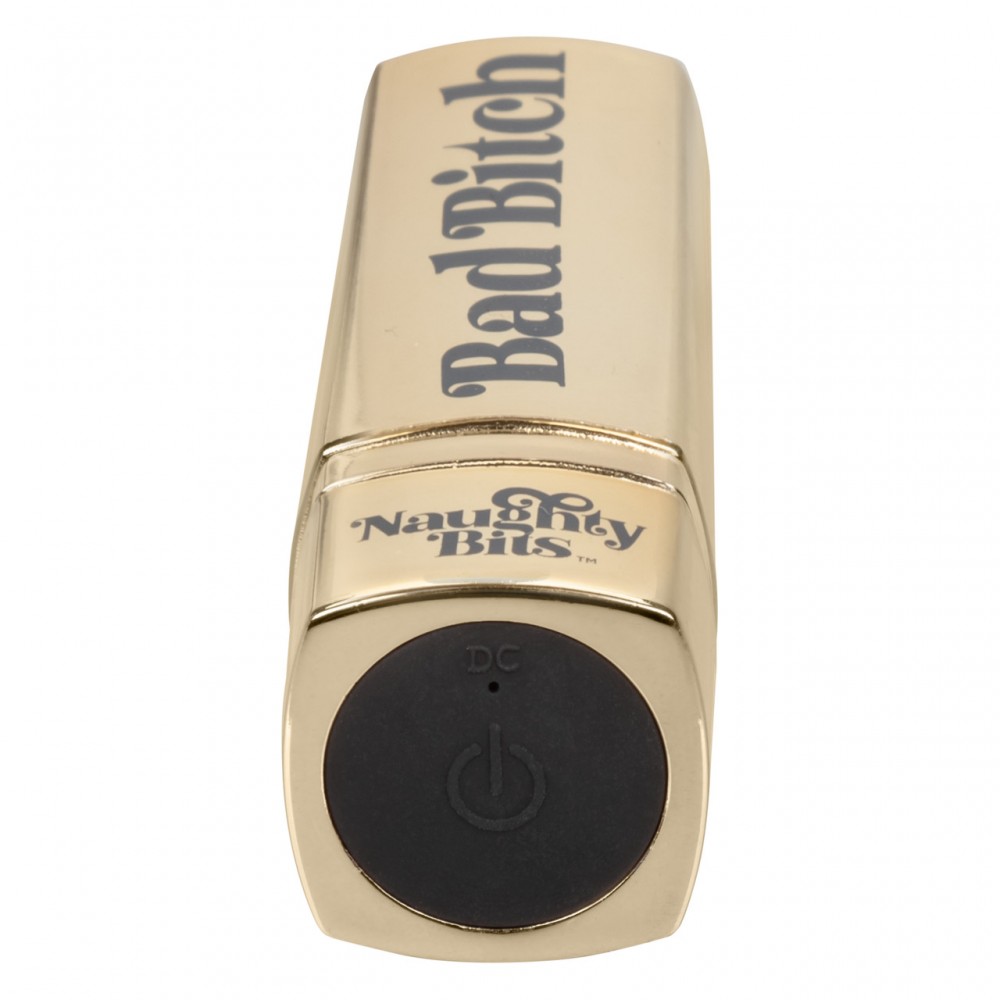 Вибропули и мини-вибраторы - Вибратор помадка Bad Bitch Lipstick Vibrator 2