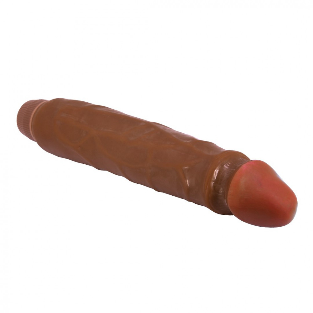 Різне - Вібратор реалістик BAILE - Barbara Jack brown 10'', BW-001004R-1 6